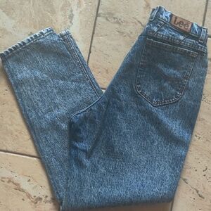 Vintage stonewashed Lee jeans